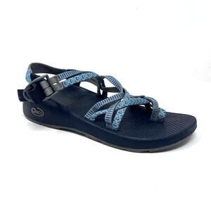 Chaco ZX2 Yampa Sandal Womens 8 Regular Directional Blue Strappy Hiking Trail